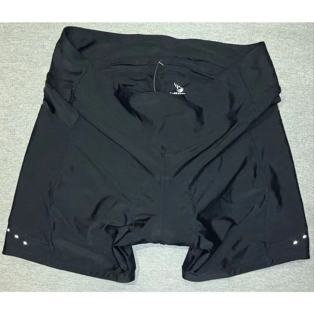 Beroy black padded bike shorts size XL